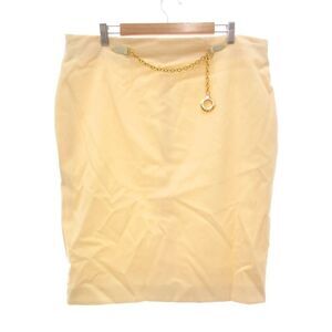 Celine Vintage Skirt Knee Length 44 Cream Color UO